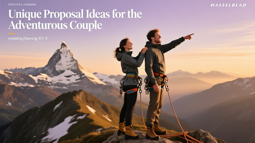 Unique Proposal Ideas for the Adventurous Couple