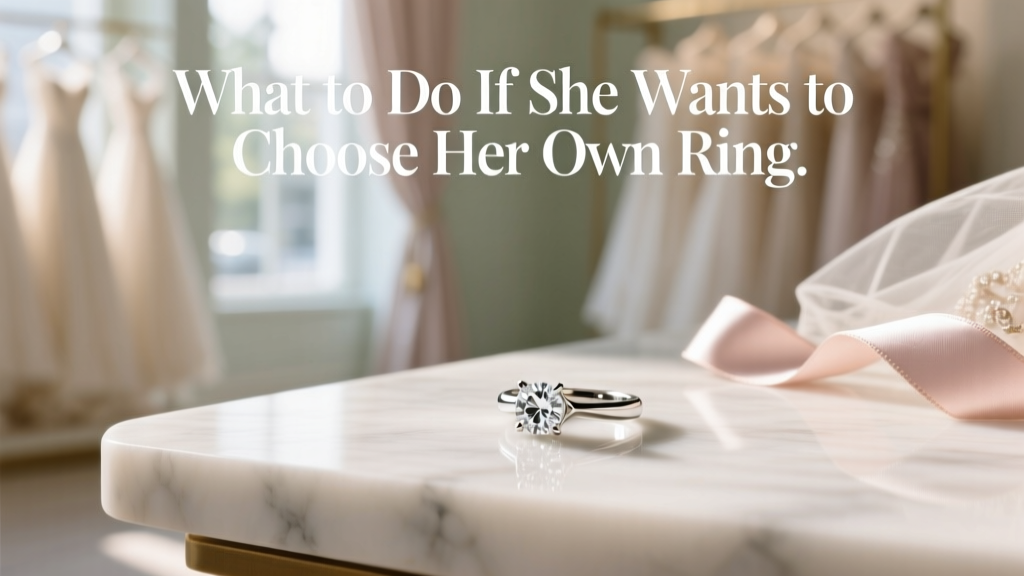 What to Do If She Wants to Choose Her Own Ring