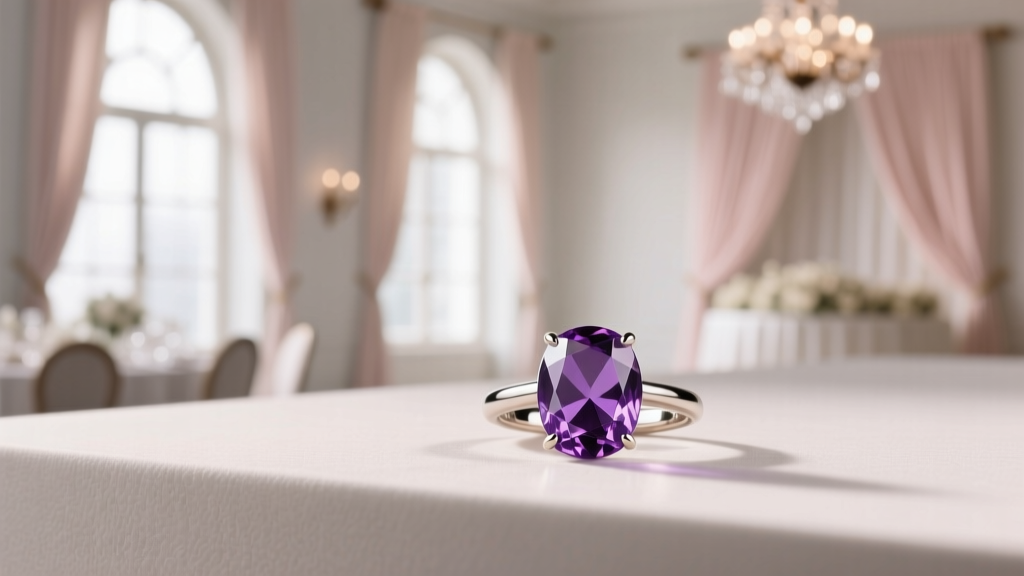 Amethyst Engagement Rings February Birthstone Beauty