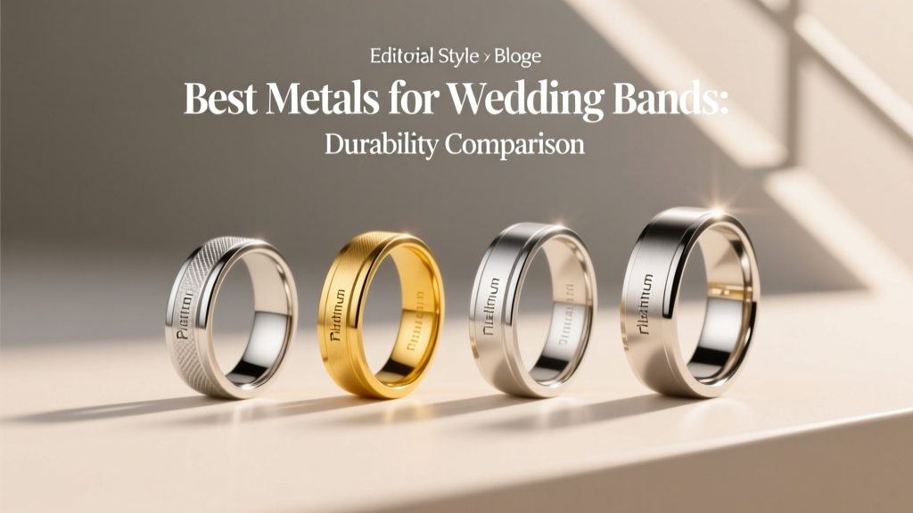 Best Metals for Wedding Bands Durability Comparison