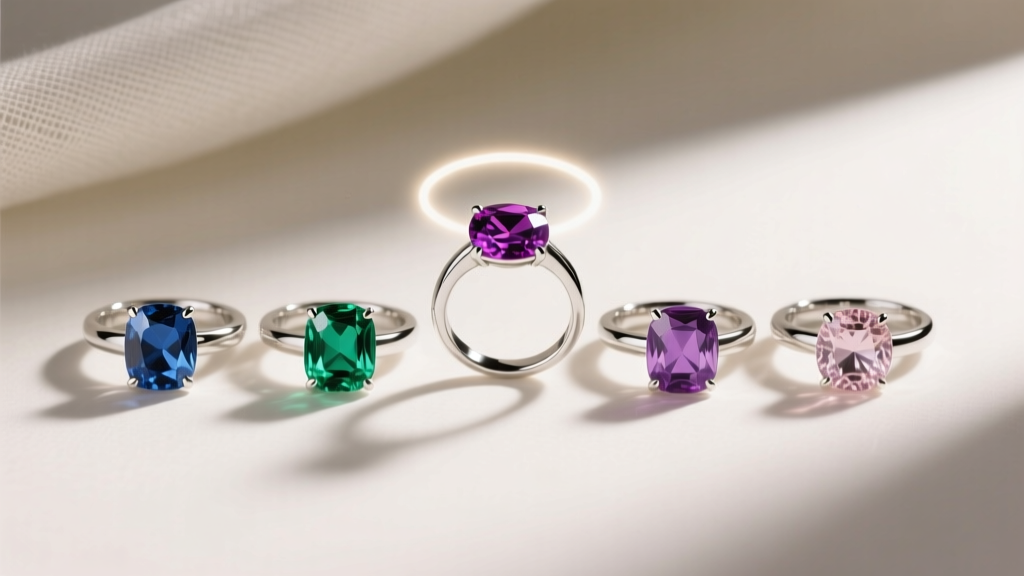 Colored Gemstone Engagement Rings Buying Guide