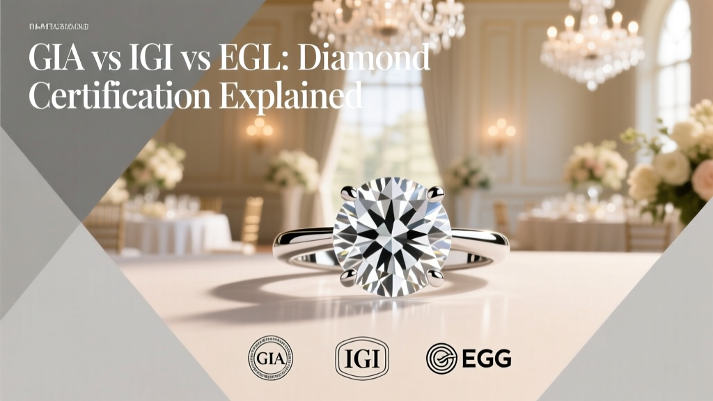 Diamond Certification GIA vs IGI vs EGL Explained
