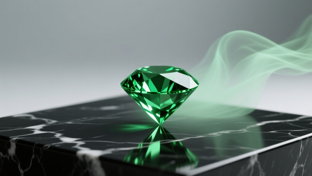 Green Diamond Extremely Rare Natural Color