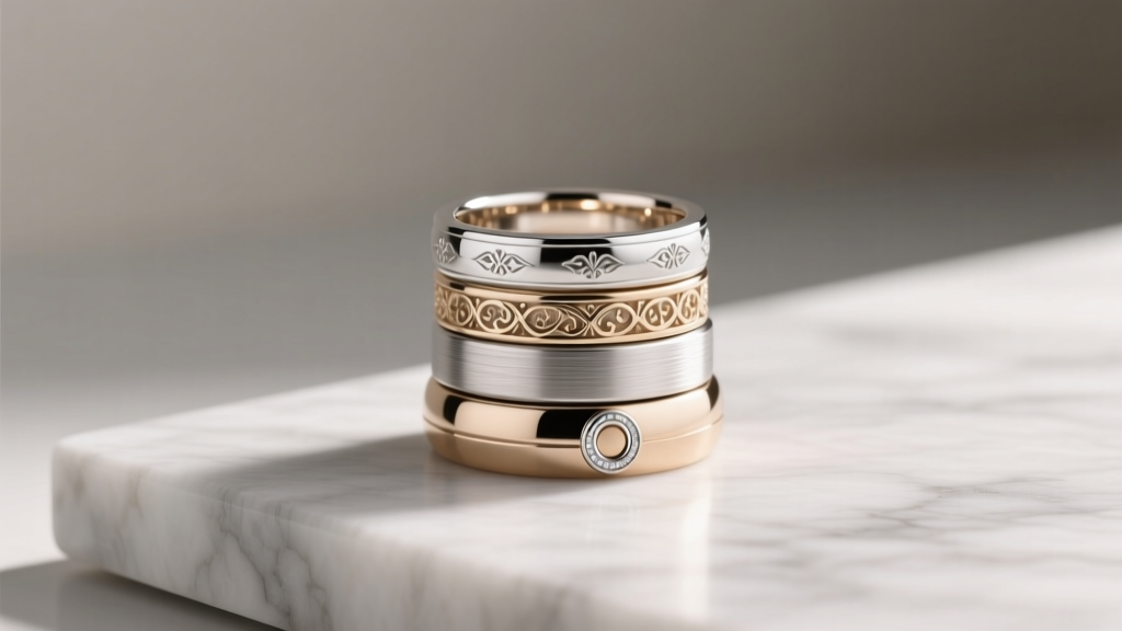 How to Choose a Wedding Band That Stacks Beautifully
