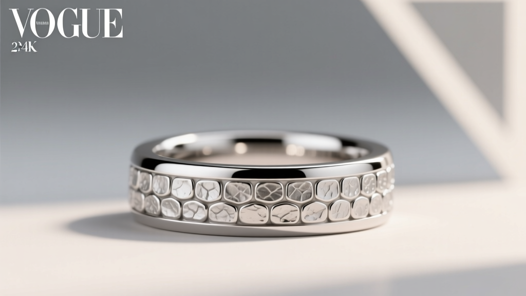 How to Choose a Wedding Band With a Cobblestone Pattern