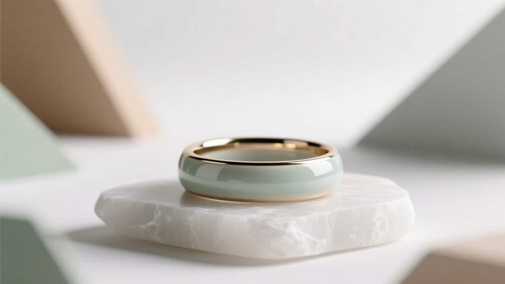 How to Choose a Wedding Band With a Ceramic Material
