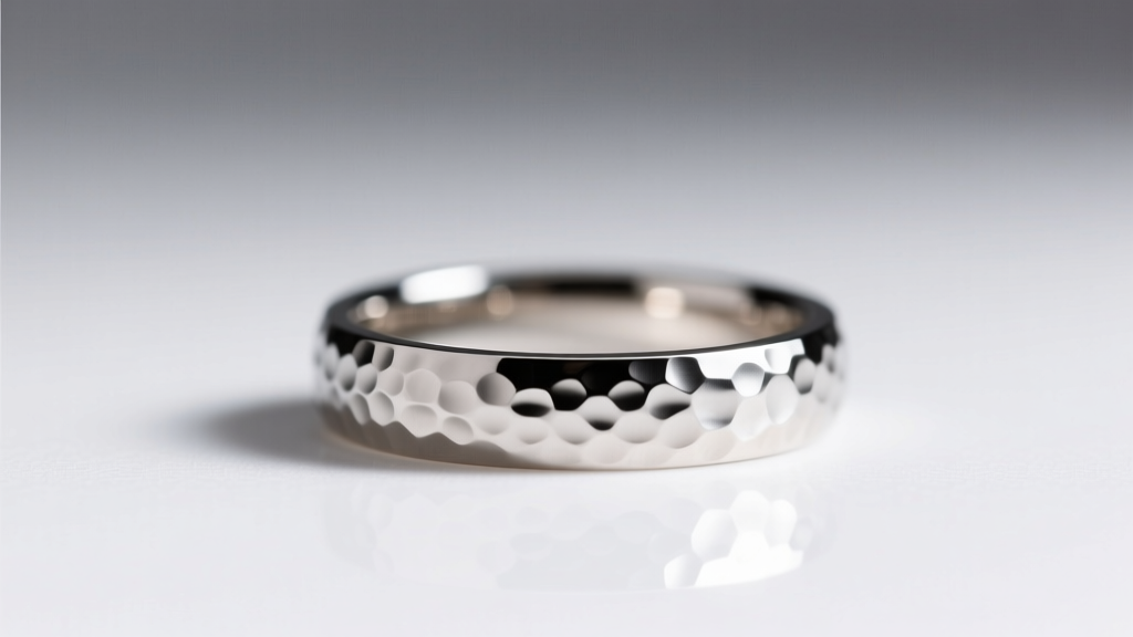 How to Choose a Wedding Band With a Hammered Finish
