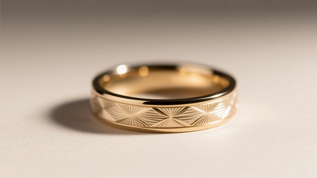 How to Choose a Wedding Band With a Textured Pattern