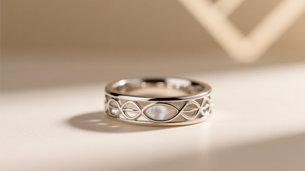 How to Choose a Wedding Band With an Inlaid Design