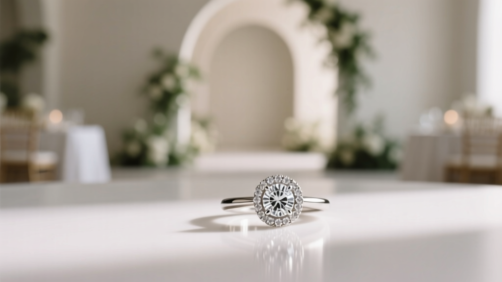 How to Choose an Engagement Ring With a Halo Setting