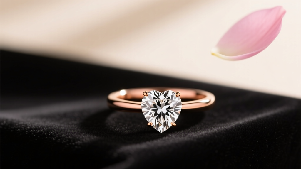 How to Choose an Engagement Ring With a Heart-Shaped Diamond