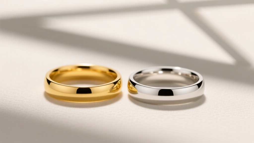 How to Choose Between Yellow Gold and White Gold Bands
