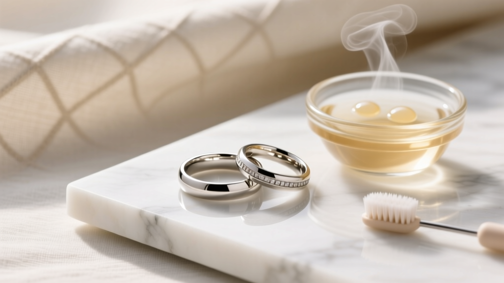 How to Clean and Maintain Your Wedding Rings at Home