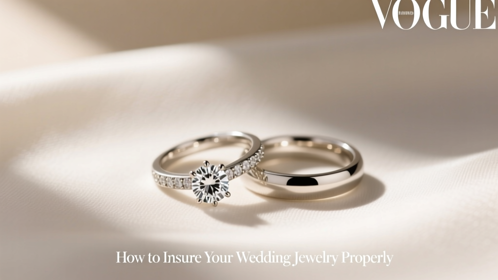 How to Insure Your Wedding Jewelry Properly