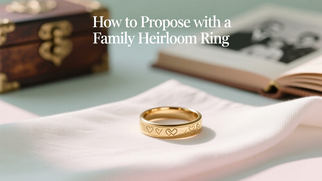 How to Propose With a Family Heirloom Ring