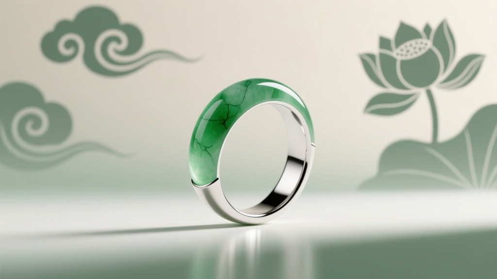 Jade Engagement Rings Eastern Tradition and Meaning