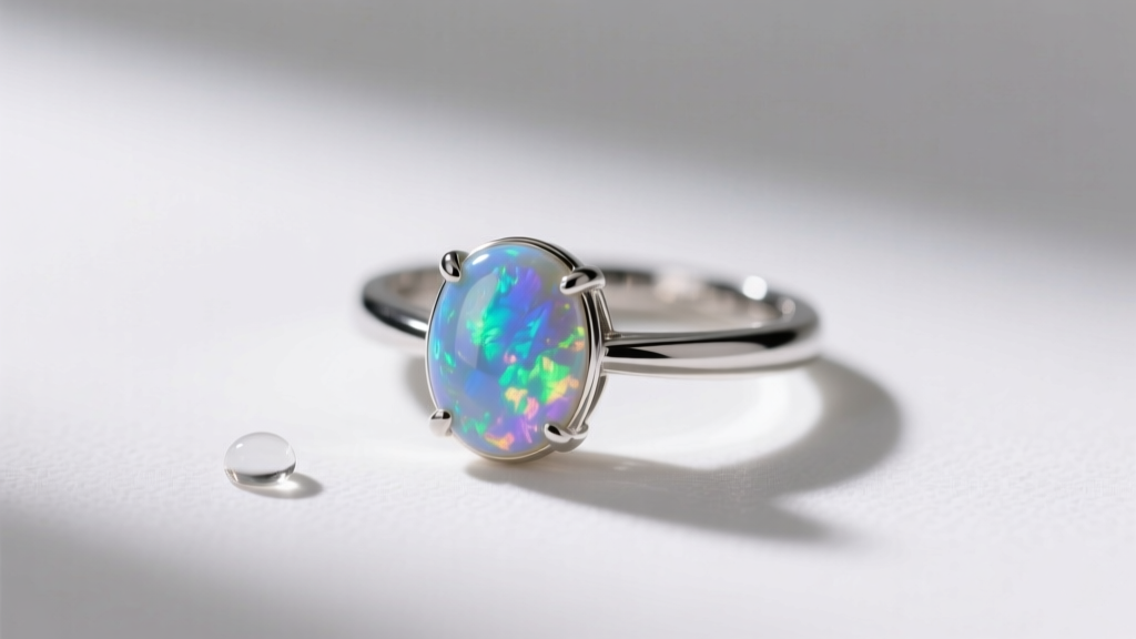 Opal Engagement Rings Unique Beauty and Fragility