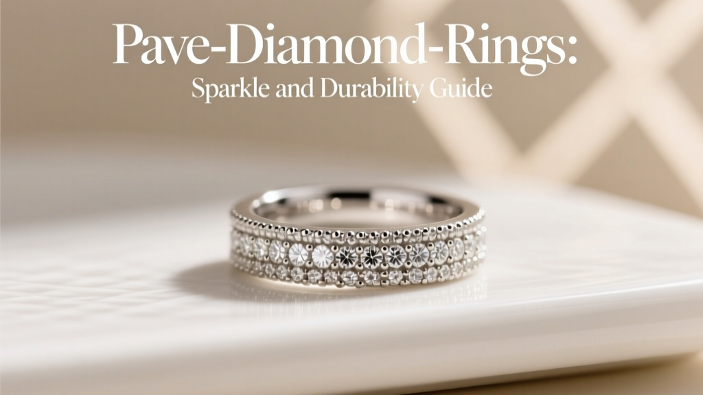 Pave Diamond Rings Sparkle and Durability Guide