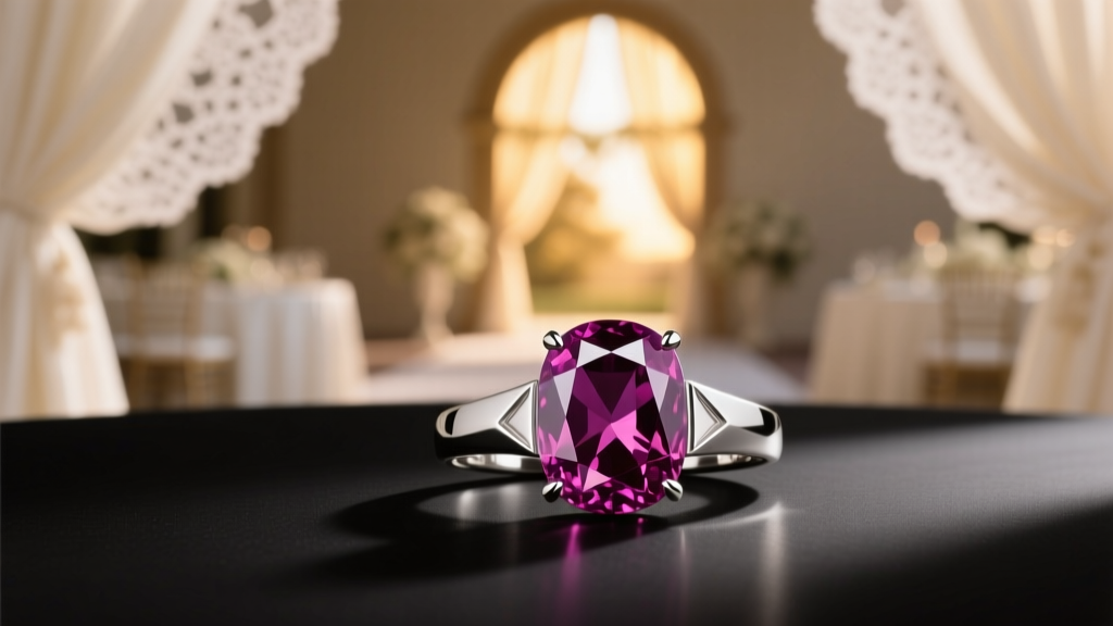 Rhodolite Garnet Purple-Red Gemstone