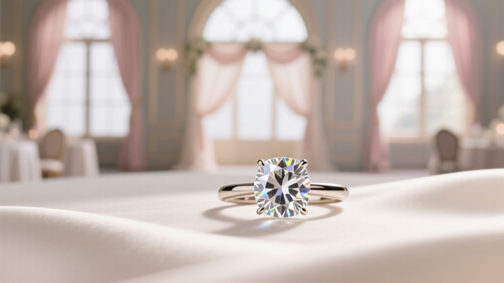 Rose Cut Diamonds Vintage Flat Top Style