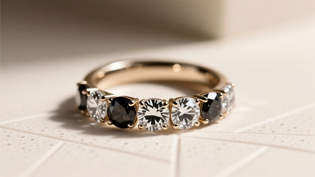 Salt and Pepper Diamonds Unique Speckled Beauty