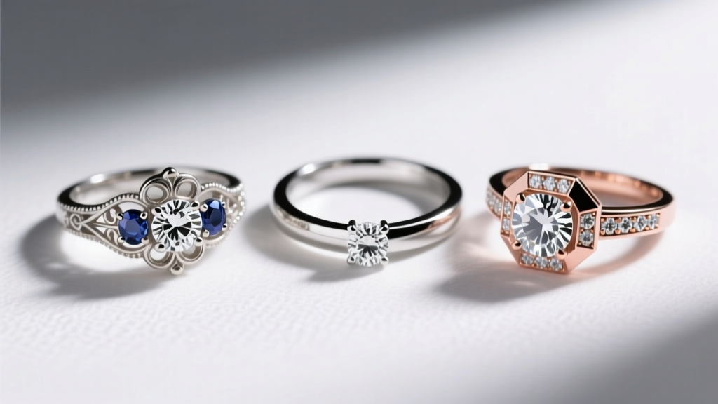Three-Stone Engagement Rings Past Present Future Meaning