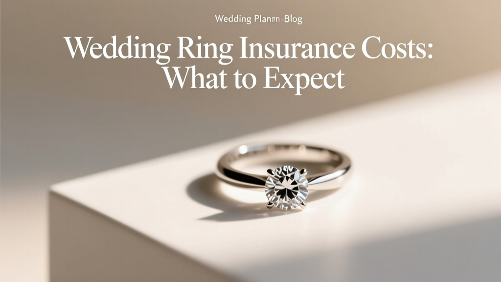 Wedding Ring Insurance Costs What to Expect