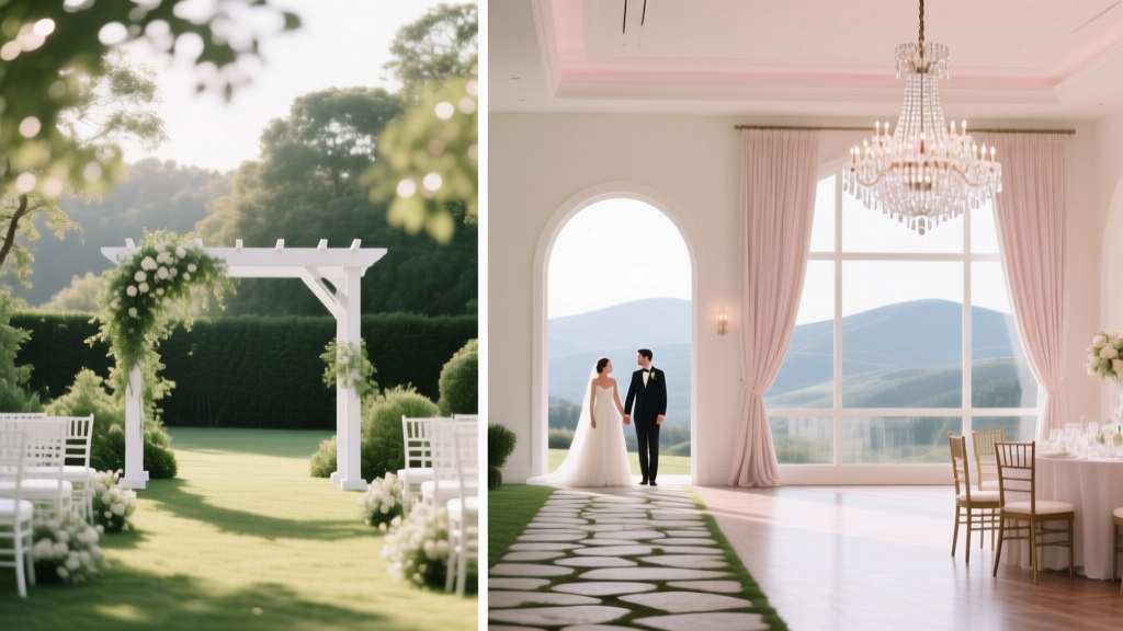 How to Choose Between Indoor and Outdoor Wedding Venues