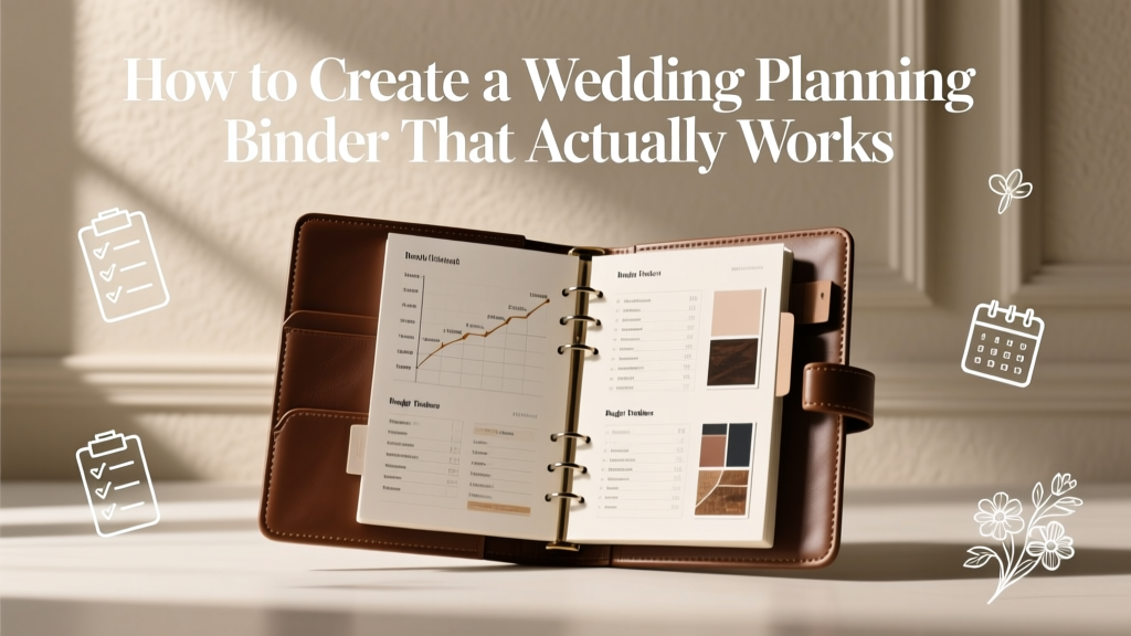 How to Create a Wedding Planning Binder That Actually Works