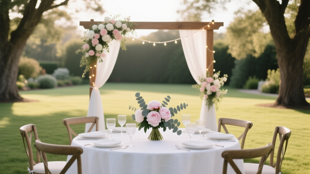 How to Plan a Backyard Wedding That Looks Professional