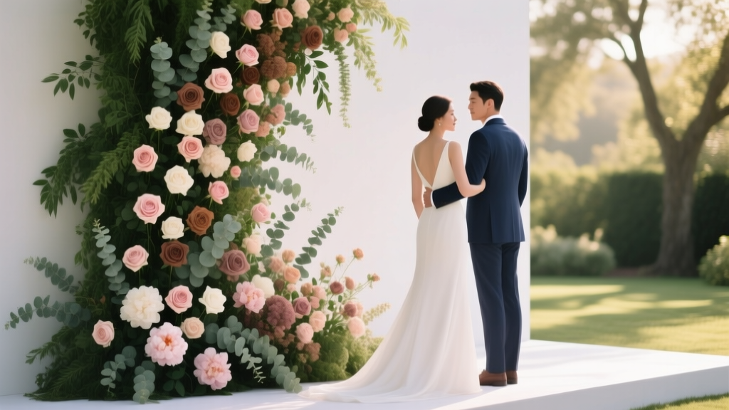 How to Plan a Wedding With a Flower Wall