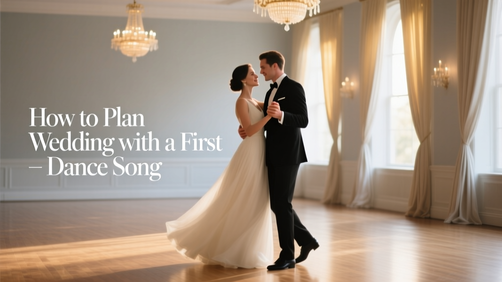 How to Plan a Wedding With a First Dance Song
