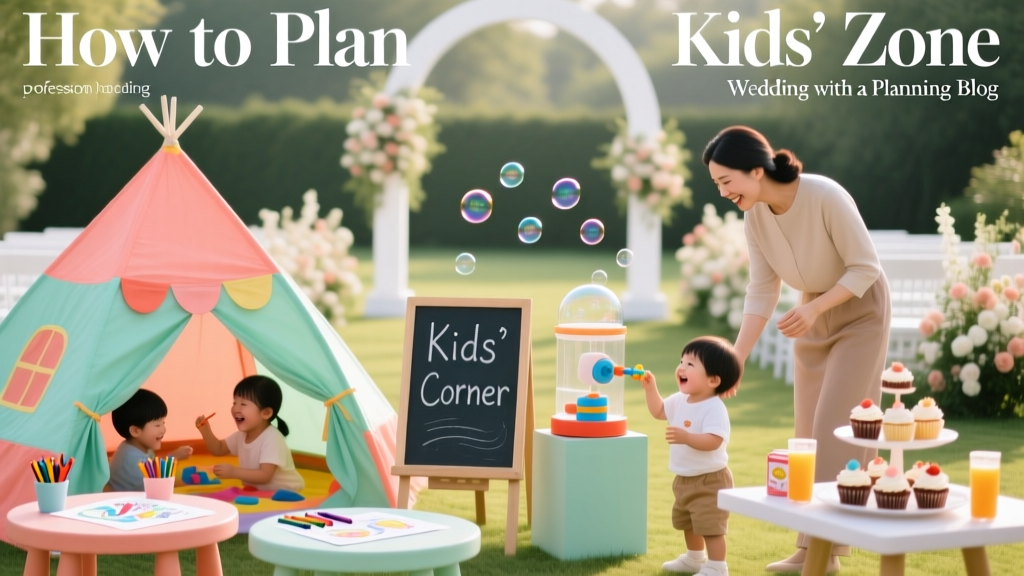 How to Plan a Wedding With a Kids Zone