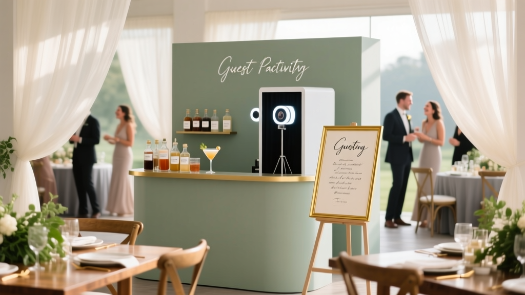 How to Plan a Wedding With a Guest Activity Station