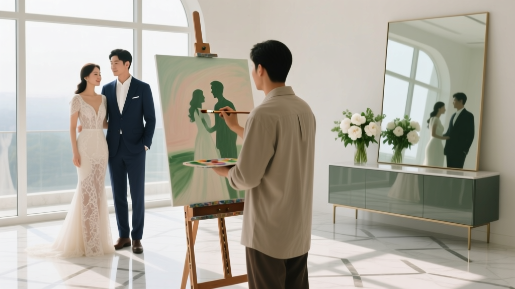 How to Plan a Wedding With a Live Painter