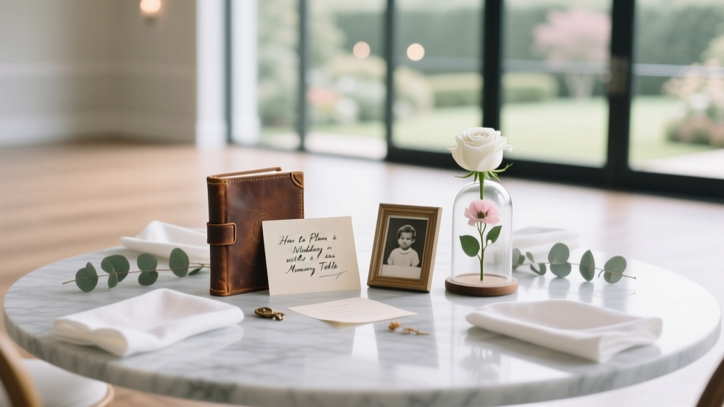 How to Plan a Wedding With a Memory Table