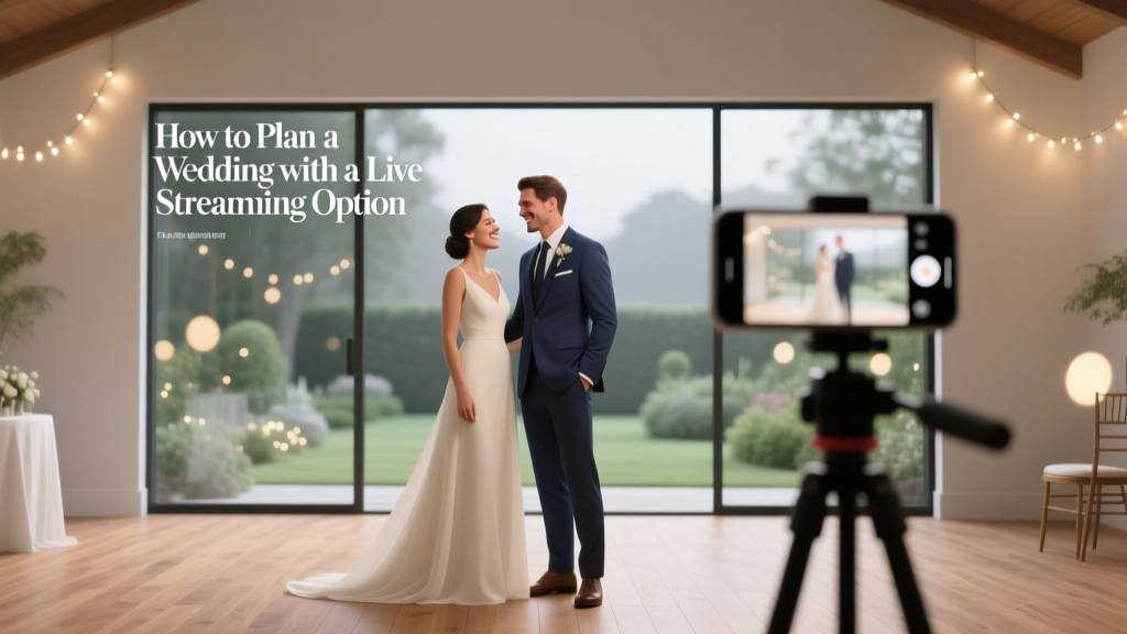 How to Plan a Wedding With a Live Streaming Option