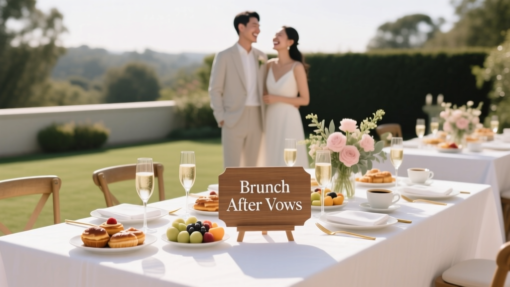How to Plan a Wedding With a Post-Ceremony Brunch