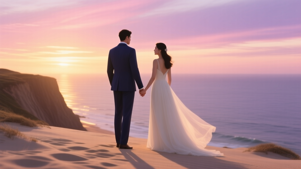 How to Plan a Wedding With a Sunset Portrait Session
