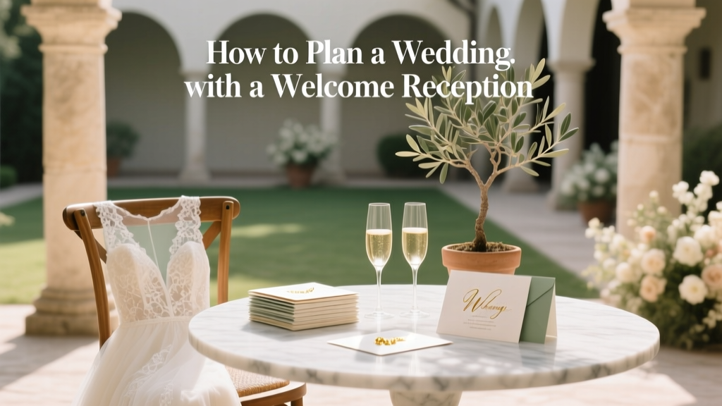 How to Plan a Wedding With a Welcome Reception