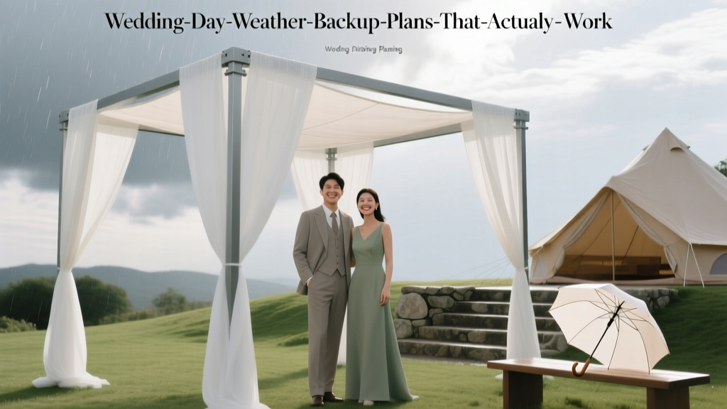 Wedding Day Weather Backup Plans That Actually Work