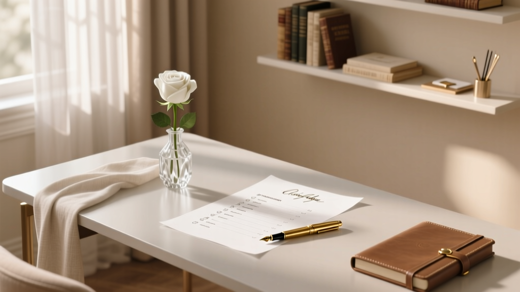 Wedding Planning Final Walkthrough Checklist