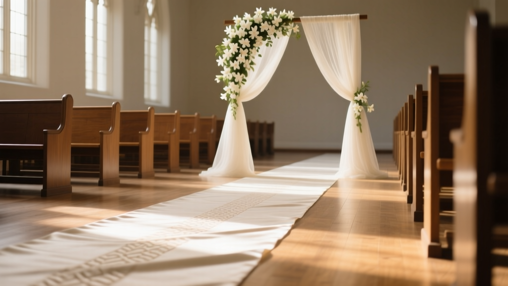 Wedding Planning How to Choose Ceremony Aisle Runners