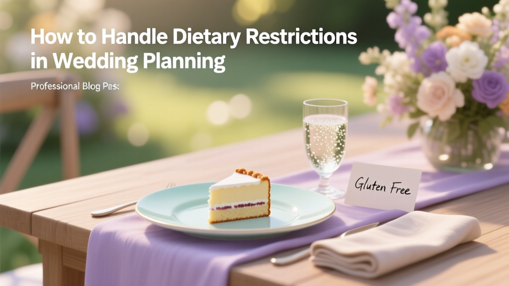 Wedding Planning How to Handle Dietary Cards
