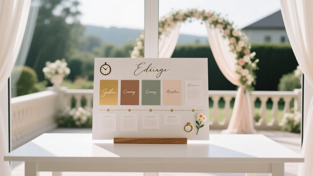Wedding Planning How to Manage the Wedding Day Timeline