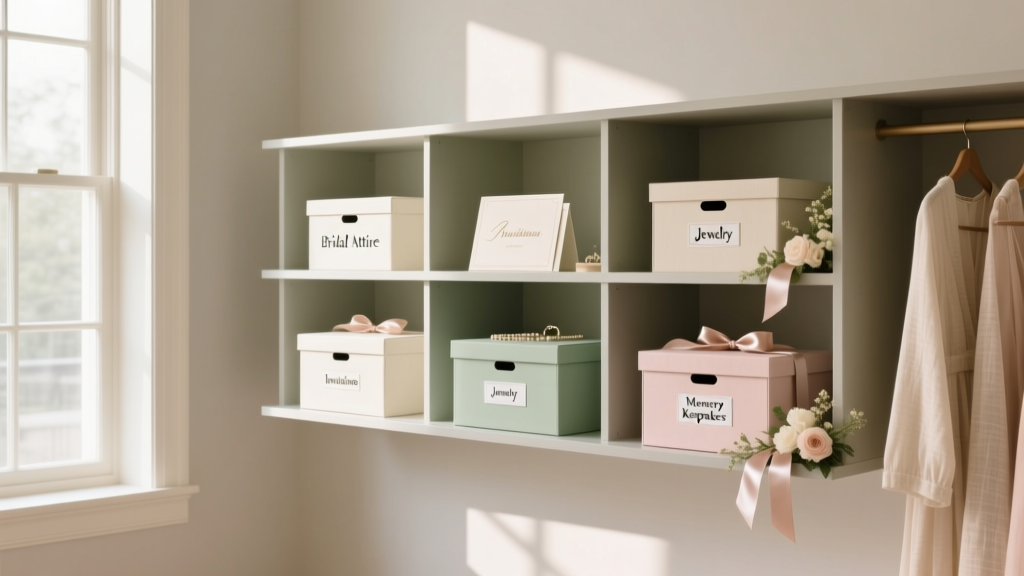 Wedding Storage Solutions Before the Big Day
