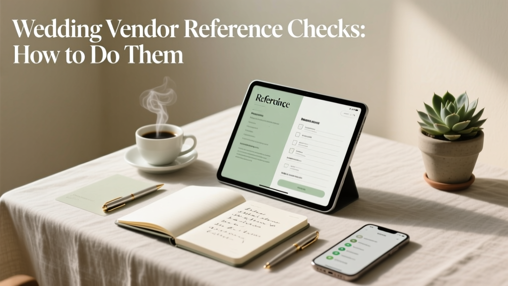 Wedding Vendor Reference Checks How to Do Them