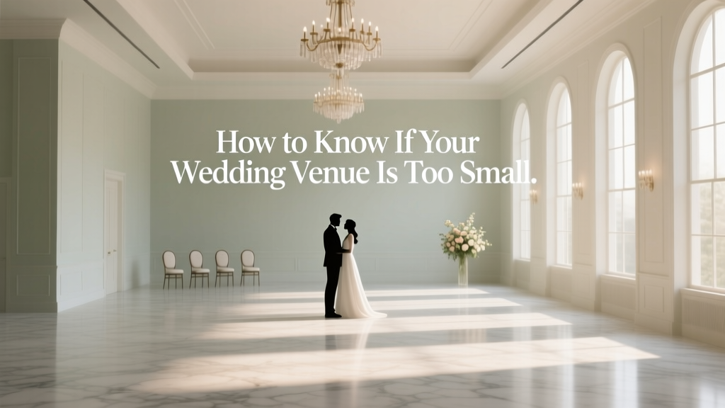 How to Know If Your Wedding Venue Is Too Small