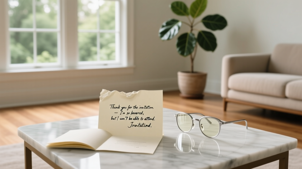 How to Politely Decline a Wedding Invitation