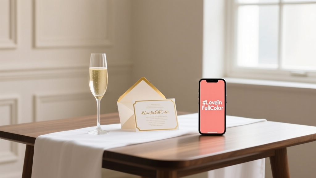 What Is the Etiquette for Wedding Hashtags